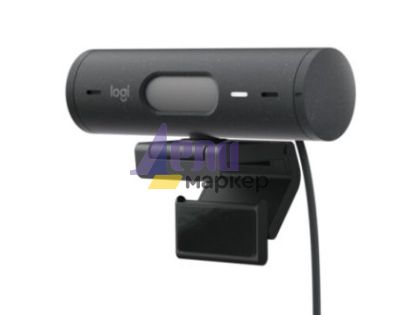 Уебкамера Logitech Brio 500 - GRAPHITE - EMEA28