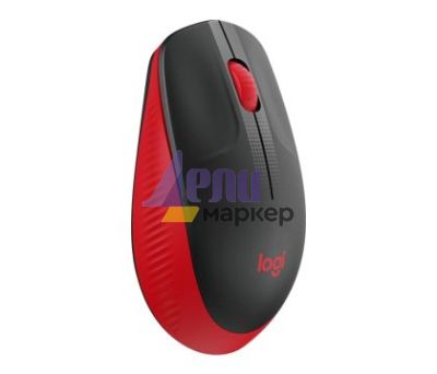 Мишка Logitech M190 Full-size wireless mouse - RED - 2.4GHZ - N/A - EMEA - M190