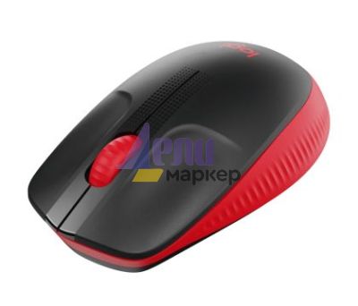Мишка Logitech M190 Full-size wireless mouse - RED - 2.4GHZ - N/A - EMEA - M190