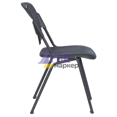 Посетителски стол ROLF - черен