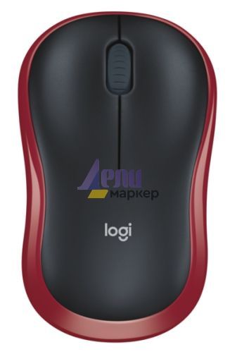Мишка Logitech Wireless Mouse M185 - RED - 2.4GHZ - N/A - EWR2 - 10PK ARCA AUTO