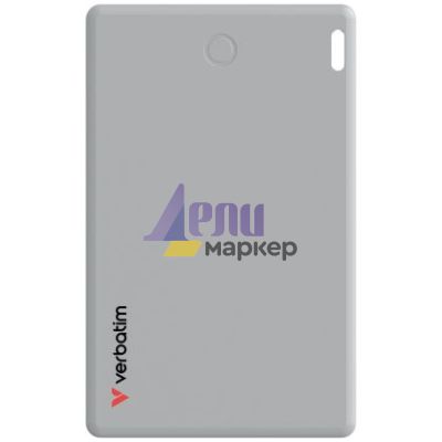 Проследяващо устройство Verbatim MYFCR-02BS My Finder Card Bluetooth Item Finder 2 pack Black/Silver