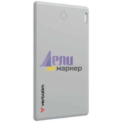 Проследяващо устройство Verbatim MYFCR-02BS My Finder Card Bluetooth Item Finder 2 pack Black/Silver