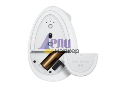 Мишка Logitech Lift Vertical Ergonomic Mouse for Business, Off-white