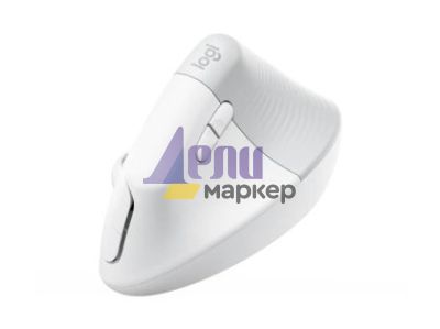 Мишка Logitech Lift Vertical Ergonomic Mouse for Business, Off-white