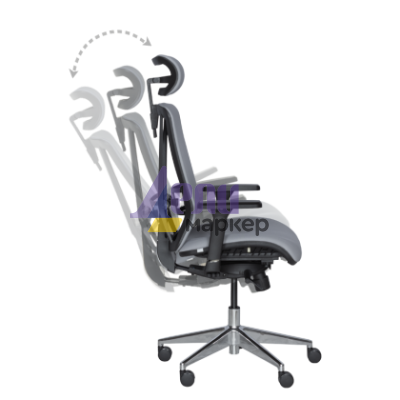 Ергономичен стол COTIA - сив