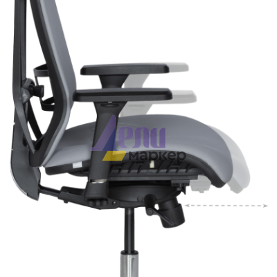 Ергономичен стол COTIA - сив