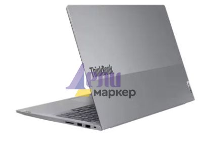 Лаптоп Lenovo ThinkBook 16 G7 AMD Ryzen 7 7735HS (up to 4.75GHz, 16MB), 32GB(16+16) DDR5-4800, 1TB SSD, 16" WUXGA (1920x1200) IPS AG, Integrated AMD Graphics, FHD&IR Cam, Backlit KB, 3 cell, WLAN, BT, FPR, DOS, 3Y Onsite