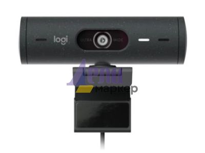 Уебкамера Logitech Brio 505, Graphite