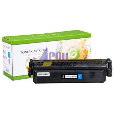 Тонер касета универсална Static Control Cyan HP no. 410X CF411X CRG-046HC SUPER PREMIUM Съвместим консуматив, голям капацитет 6 500 стр.