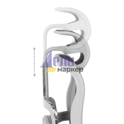 Ергономичен стол ERGOHUMAN ELITE 2 - сива рамка - черен