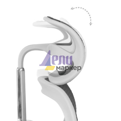 Ергономичен стол ERGOHUMAN ELITE 2 - сива рамка - черен