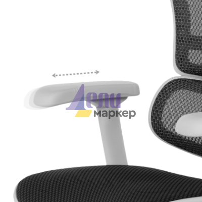 Ергономичен стол ERGOHUMAN ELITE 2 - сива рамка - черен