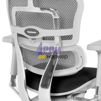 Ергономичен стол ERGOHUMAN ELITE 2 - сива рамка - черен