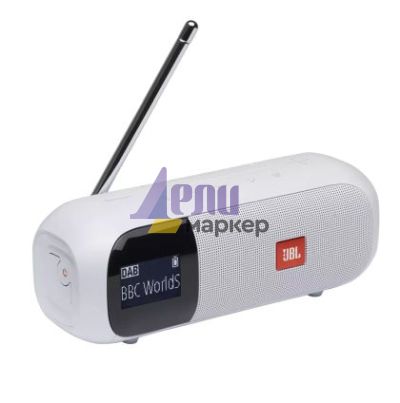Радио JBL Tuner 2 WHT portable radio with bluetooth