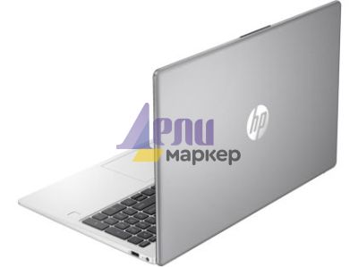 Лаптоп HP 250 G10 Turbo silver, Core i5-1335U(up to 4.6Ghz/12MB/10C), 15.6" FHD AG + WebCam, 8GB 3200Mhz 1DIMM, 512GB PCI SSD, Wi-Fi 6 +BT 5.3, 3C Long Life Batt, Free Dos