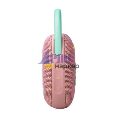 Тонколони JBL CLIP 5 PINK Ultra-portable and waterproof Speaker