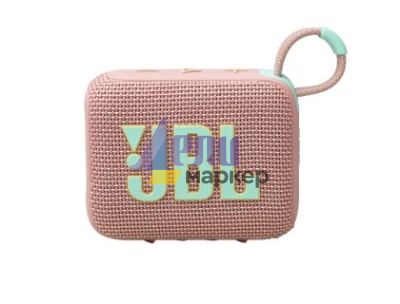 Тонколони JBL GO 4 PINK Ultra-portable waterproof and dustproof Speaker