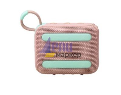 Тонколони JBL GO 4 PINK Ultra-portable waterproof and dustproof Speaker