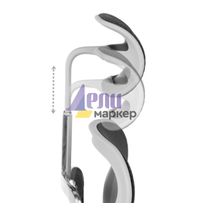 Ергономичен стол ERGOHUMAN ELITE 2 - сива рамка - черен