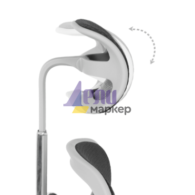 Ергономичен стол ERGOHUMAN ELITE 2 - сива рамка - черен