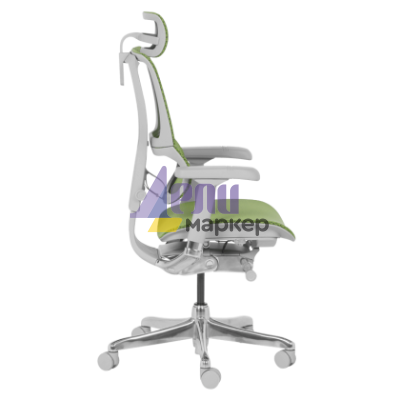 Ергономичен стол ERGOHUMAN IOO ELITE 2 - сива рамка - зелен