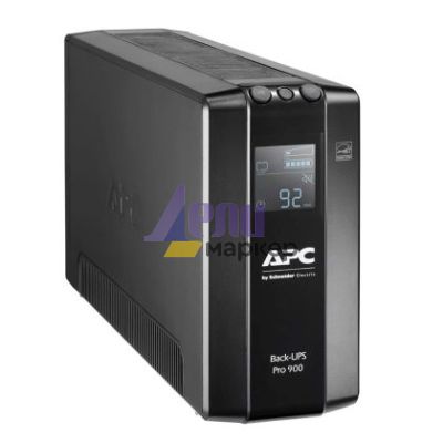 Непрекъсваем ТЗИ APC Back UPS Pro BR 900VA, 6 Outlets, AVR, LCD Interface