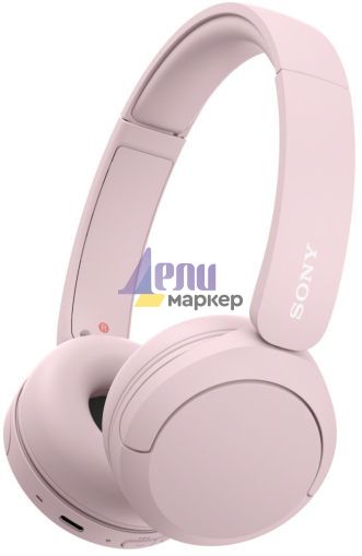 Слушалки Sony Headset WH-CH520, pink