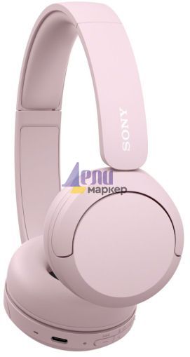 Слушалки Sony Headset WH-CH520, pink