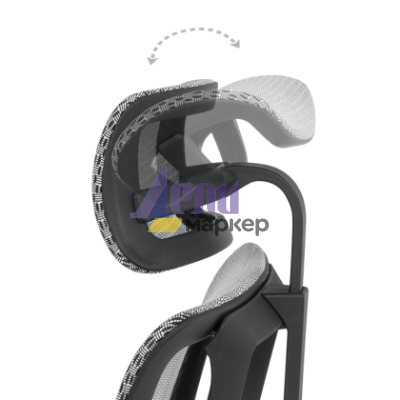 Ергономичен стол ERGOHUMAN IOO ELITE 2 - черна рамка - черен