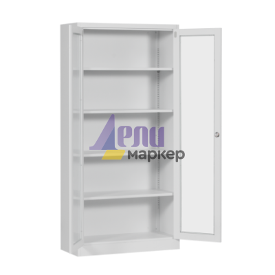 Метален шкаф Carmen CR-1238 E L - сив