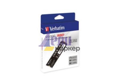 Твърд диск Verbatim Vi5000 Internal PCIe NVMe M.2 SSD 1TB