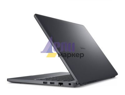 Лаптоп Dell Pro 14 PC14250, Intel Ultra 7 265U vPro (12 TOPS NPU, 12 cores, up to 5.3 GHz), 14" FHD+(1920x1200) 300nits AG, 16 GB: 1x16 GB, DDR5, 5600 MT/s, 512 GB SSD, Intel Graphics, FHD HDR IR Cam and Mic, Wi-Fi 6E, FPR, Backlit Kb, Win11 Pro, Platinum