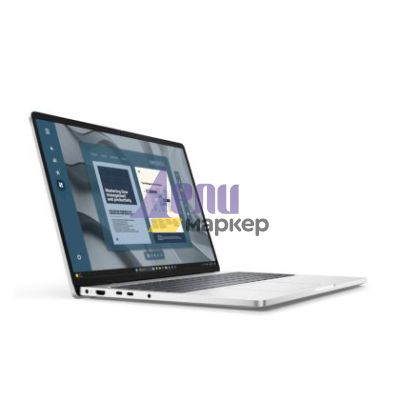 Лаптоп Dell Pro 16 PC16255, AMD Ryzen AI 5 PRO 340 (22 MB, 6C, up to 4.8 GHz), 16.0" FHD+(1920x1200) IPS, AG, 300nits, 1x16 GB, DDR5, 5600 MT/s, 512 GB SSD, AMD Radeon 840M, FHD HDR+IR Cam and Mic, Wi-Fi 6E, FPR, Backlit Kb, Win 11 Pro, 3Y PS,  Platinum s
