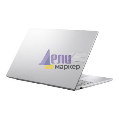 Лаптоп Asus Vivobook X1504VA-BQ2910, Intel 5 120U 1.4 GHz (12MB Cache, up to 5.0 GHz, 10 cores, 12 Threads), 15.6" FHD,(1920x1080),16GB DDR4, SSD 1TB,Backlit Chiclet Keyboard, No OS, Cool Silver