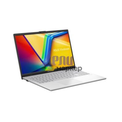 Лаптоп Asus Vivobook Go E1504FA-BQ2424W, AMD, Ryzen R5-7520U 2.8GHz (6MB Cache, up to 4.3GHz, 4 cores, 8 Threads),15.6" FHD (1920x1080),16GB (on bd) LPDDR5 , 1TB SSD G3,  AMD Radeon Graphics,Backlit ,Chiclet Keyboard, Windows 11 Home, Cool  Silver