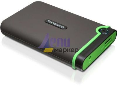 Твърд диск Transcend 1TB, 2.5" Portable HDD, StoreJet M3, Iron Gray, Slim