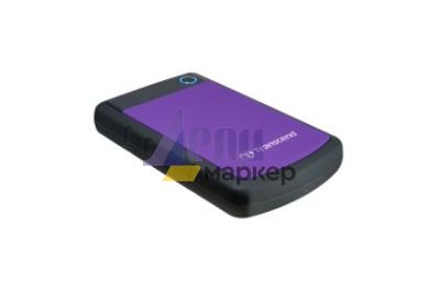 Твърд диск Transcend 4TB, 2.5" Portable HDD, StoreJet H3, Purple, Anti-shock