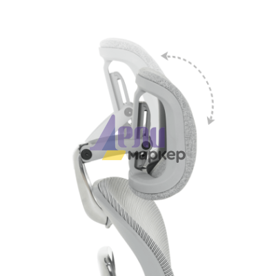 Ергономичен стол DOLE W - сив