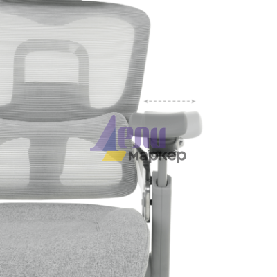 Ергономичен стол DOLE W - сив