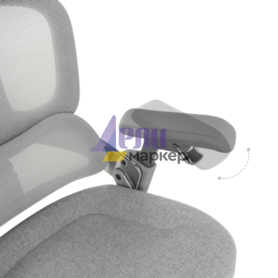 Ергономичен стол DOLE W - сив
