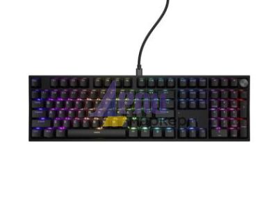 Клавиатура Genesis Mechanical Gaming Keyboard Thor 404 Black RGB Backlight Gateron Yellow Pro, US Layout