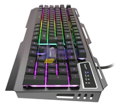 Клавиатура Genesis Gaming Keyboard Rhod 420 Rgb Backlight Us Layout
