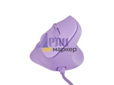 Мишка Natec Vertical Mouse Crake 2 Pro 12800DPI Optical Pure Lavander