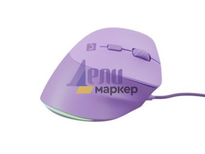 Мишка Natec Vertical Mouse Crake 2 Pro 12800DPI Optical Pure Lavander