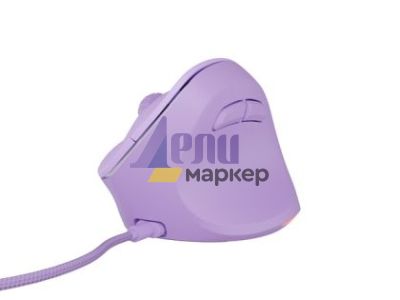 Мишка Natec Vertical Mouse Crake 2 Pro 12800DPI Optical Pure Lavander