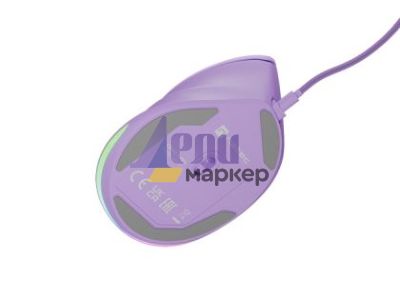 Мишка Natec Vertical Mouse Crake 2 Pro 12800DPI Optical Pure Lavander