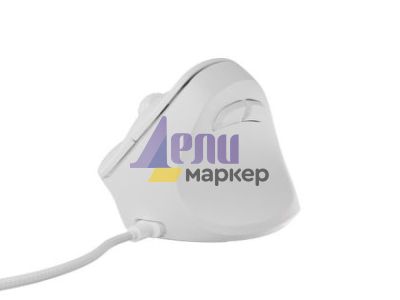 Мишка Natec Vertical Mouse Crake 2 Pro 12800DPI Optical White