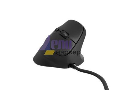 Мишка Natec Vertical Mouse Crake 2 Pro 12800DPI Optical Black