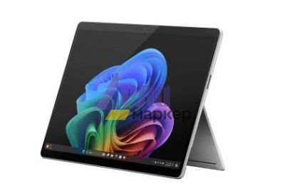 Лаптоп Microsoft Surface Pro 11 C12/16/512/OLED Con 13", 2880 x 1920, Windows 11 Home, EMEA, COPILOT+ PC, Snapdragon X Elite, Platinum+Kaspersky Safe Kids 1-User 1 year Base License Pack